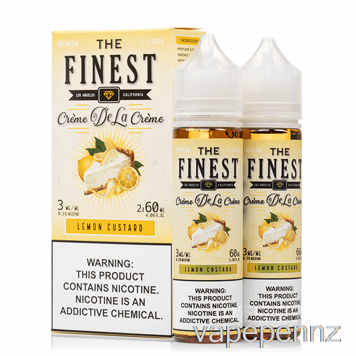 Lemon Custard - The Finest Cr VAPE NZ